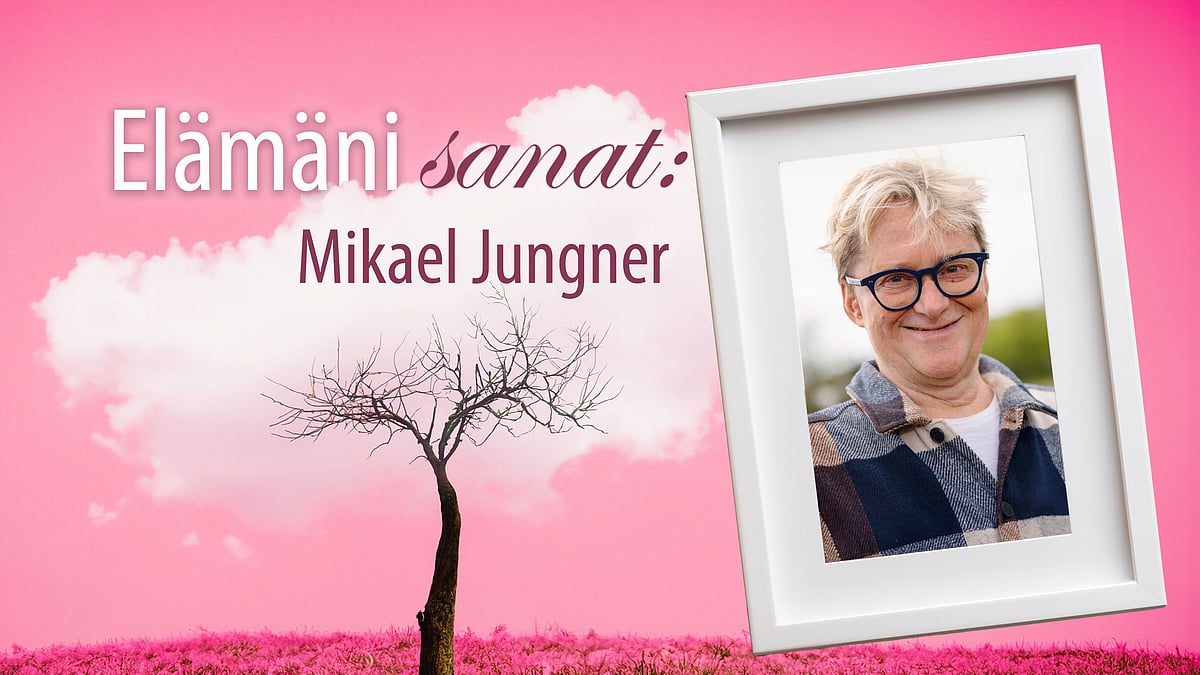 Elämäni sanat -podcastissa Mikael Jungner.