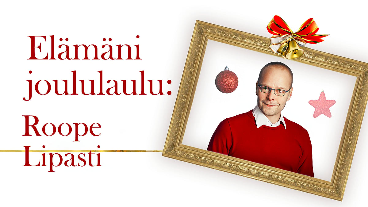 Elämäni joululaulu -podcastissa Roope Lipasti.