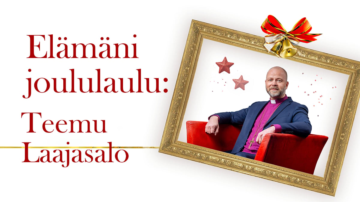 Elämäni joululaulu -podcastissa Teemu Laajasalo.