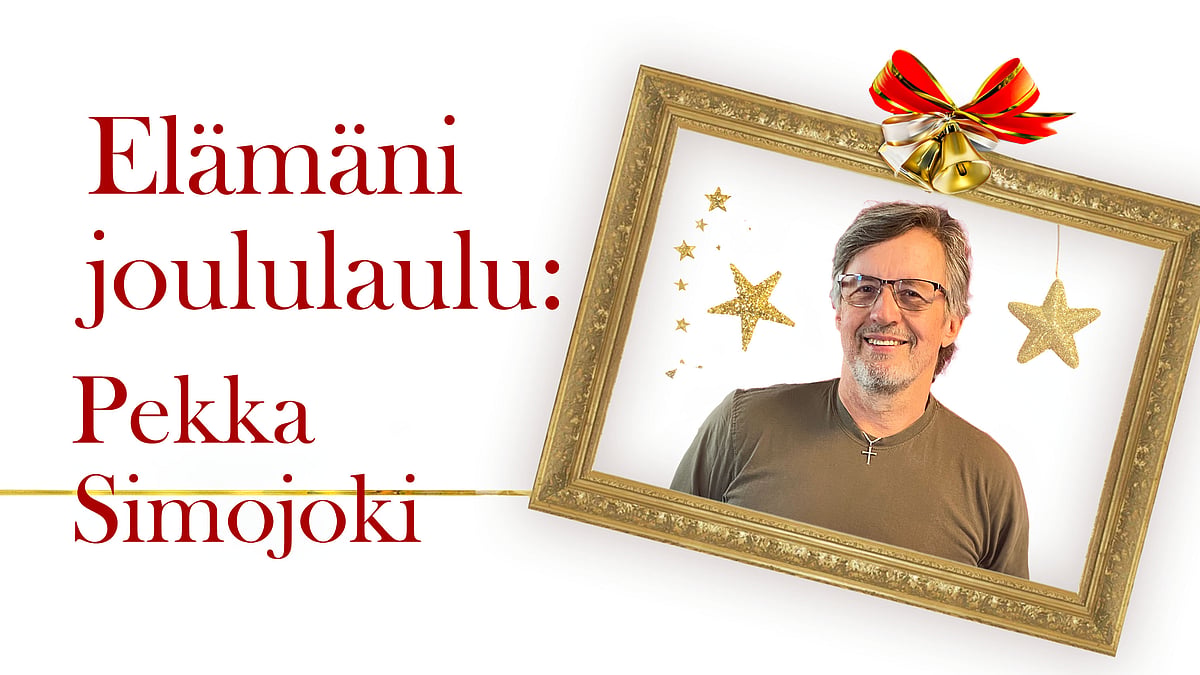 Elämäni joululaulu -podcastissa Pekka Simojoki.