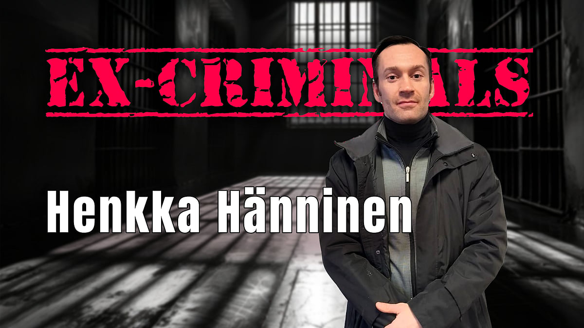Ex-Criminals -podcastissa Henkka Hänninen.