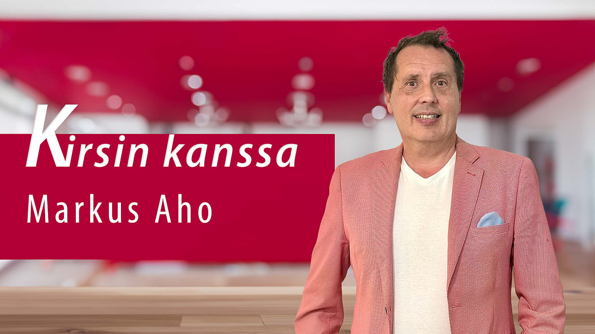 Kirsin kanssa -podcastissa Markus Aho.