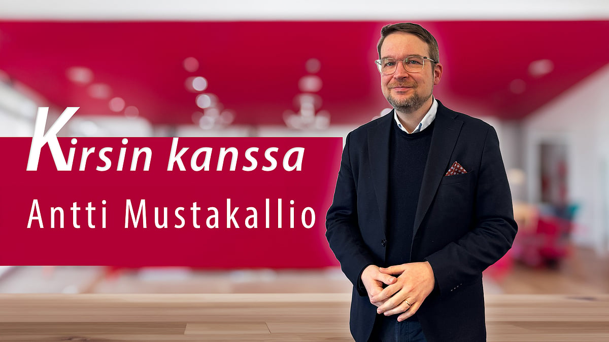 Kirsin kanssa -podcastissa Antti Mustakallio.