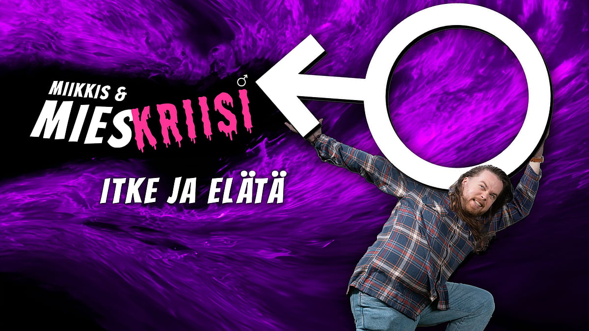 Mieskriisi-podcastissa vieraana Elias Mustonen.