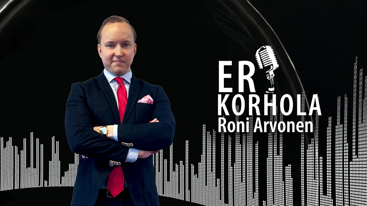 ER Korhola -podcastissa Roni Arvonen
