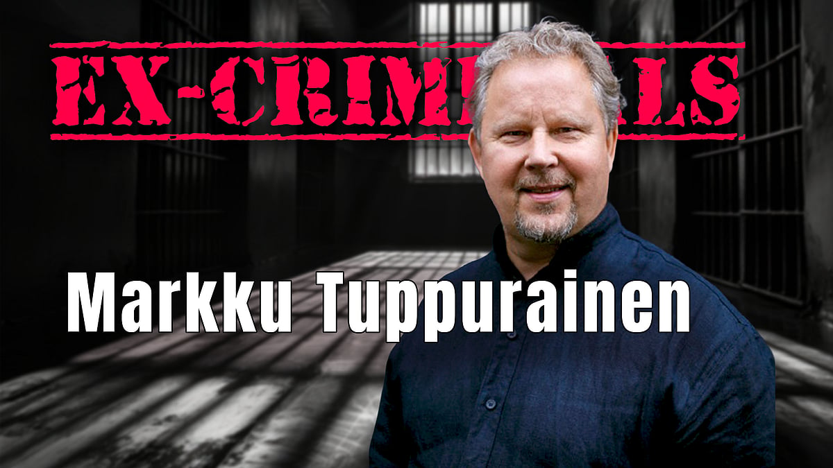 Ex-Criminals-podcastissa Markku Tuppurainen.