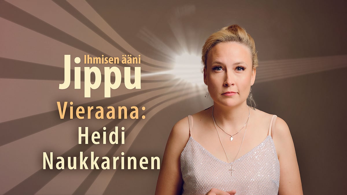 Jippu ja ihmisen ääni -podcastissa vieraana Heidi Naukkarinen.