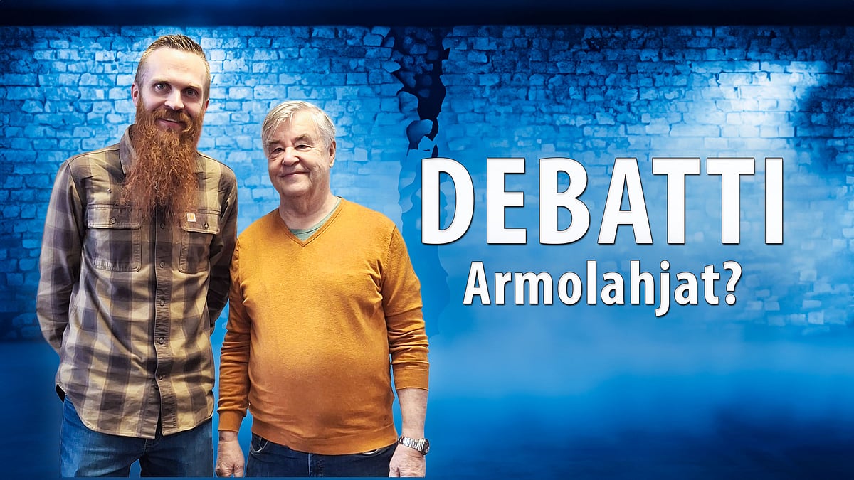Debatti - Armolahjat? - Seppo Juntunen ja Miska Wilhelmson - Mari Turunen