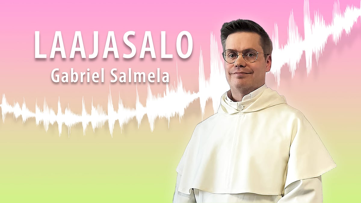 Laajasalo-videocastissa vieraana katolisen kirkon veli Gabriel Salmela.