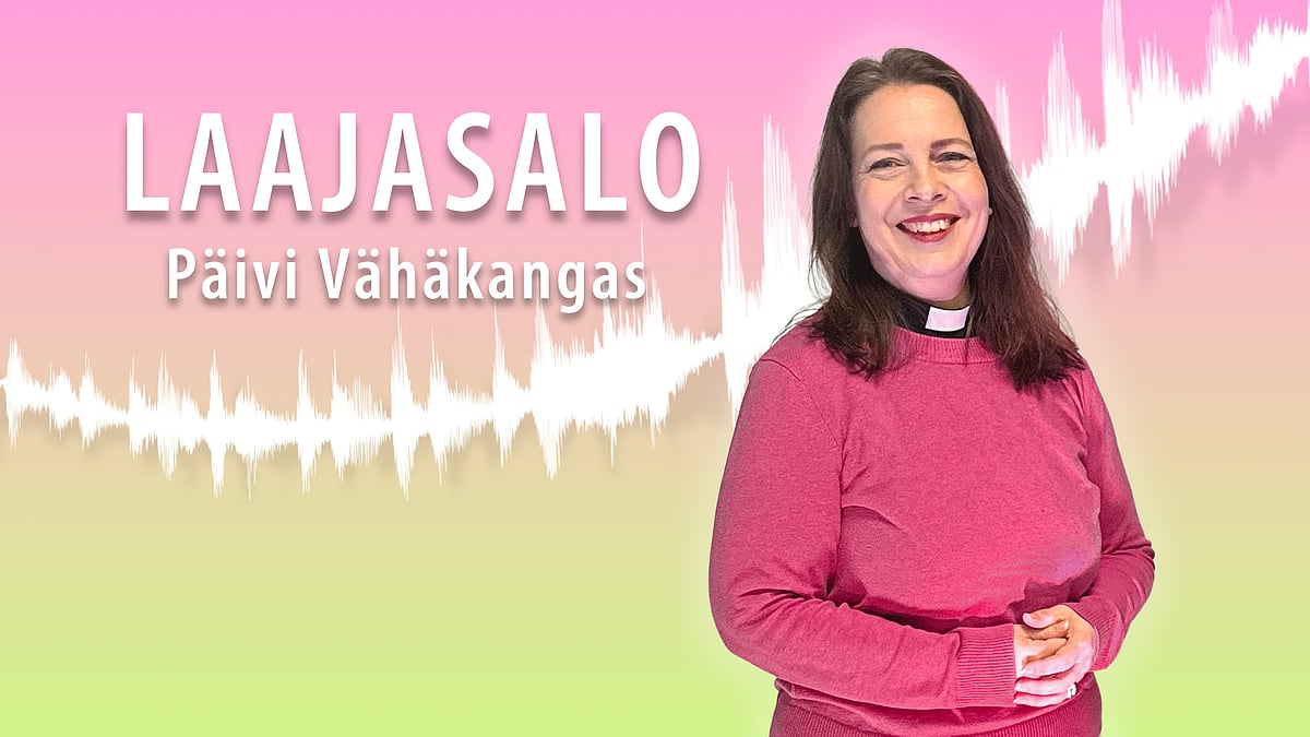 Laajasalo-videocastissa vieraana kirkkoherra Päivi Vähäkangas.