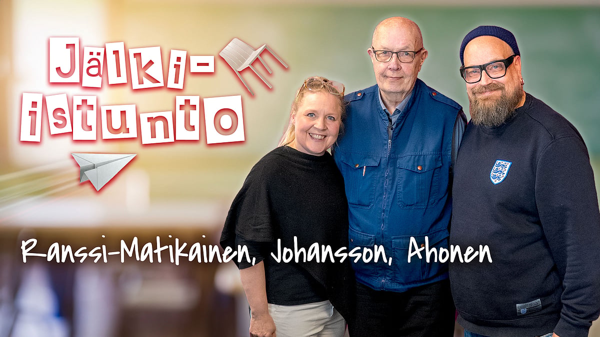 Jälki-istunossa Ranssi-Matikainen, Johansson ja Ahonen