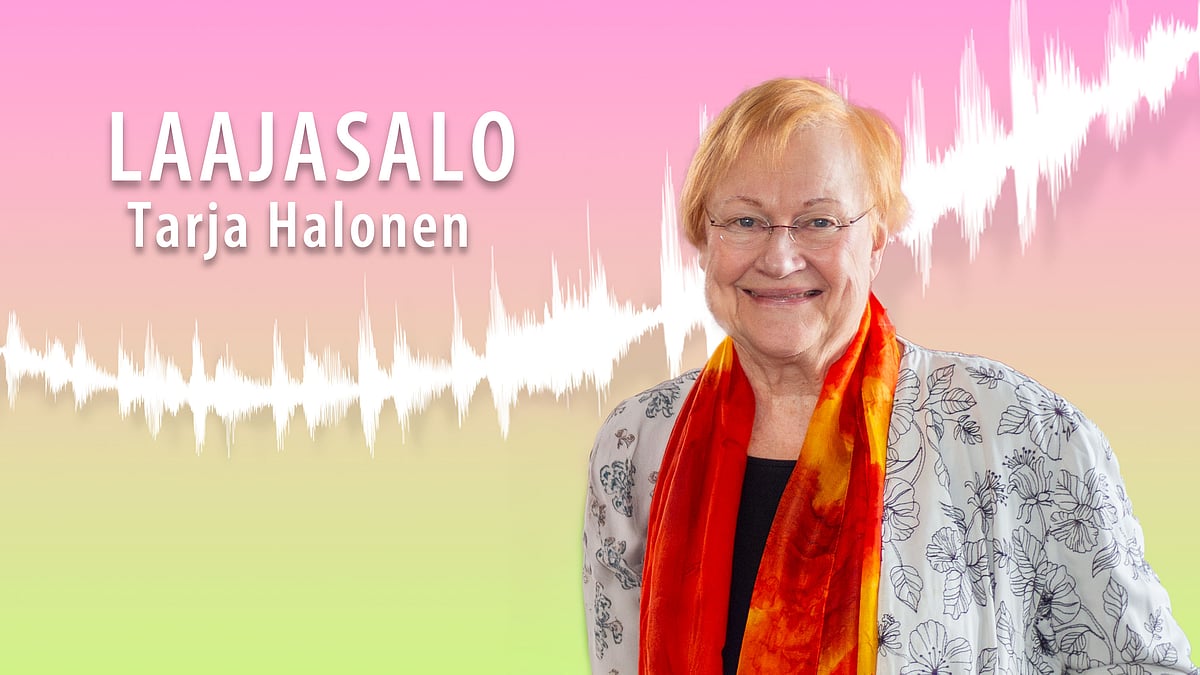 Laajasalo-podcastissa vieraana Tarja Halonen.