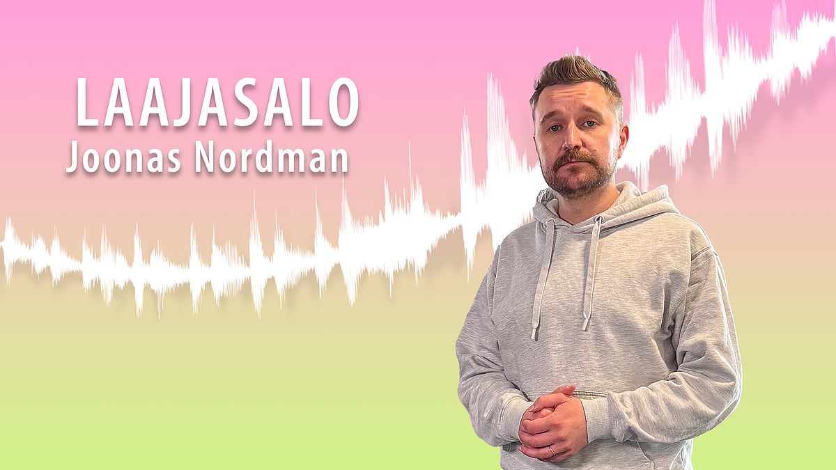 Laajasalo-podcastissa vieraana Joonas Nordman.
