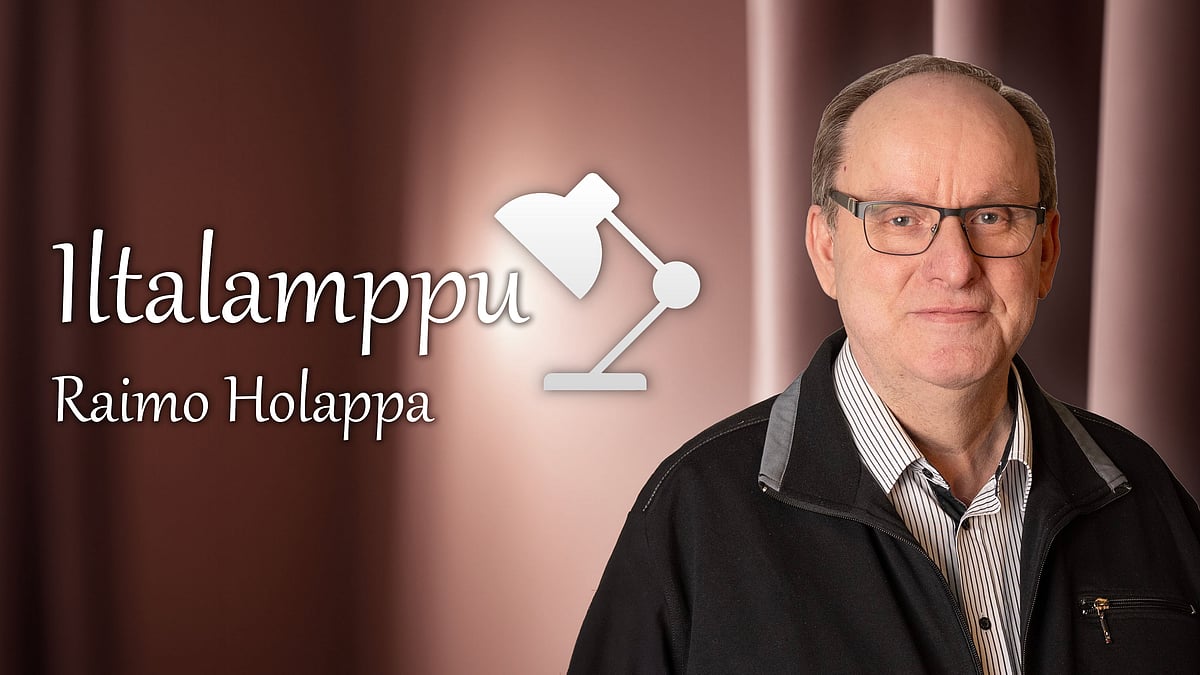 Iltalamppu-podcstissa Raimo Holappa.