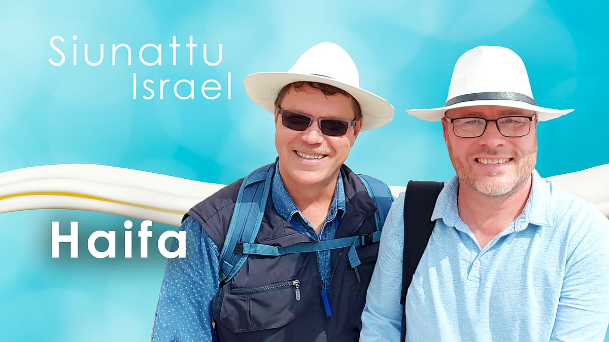 Siunattu Israel -podcast, jakso: Haifa.