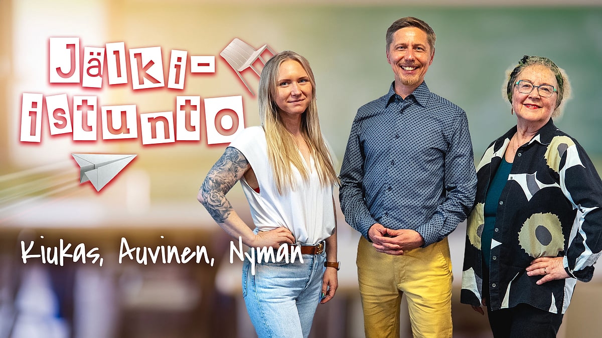 Jälki-istunnossa Kiukas, Auvinen ja Nyman