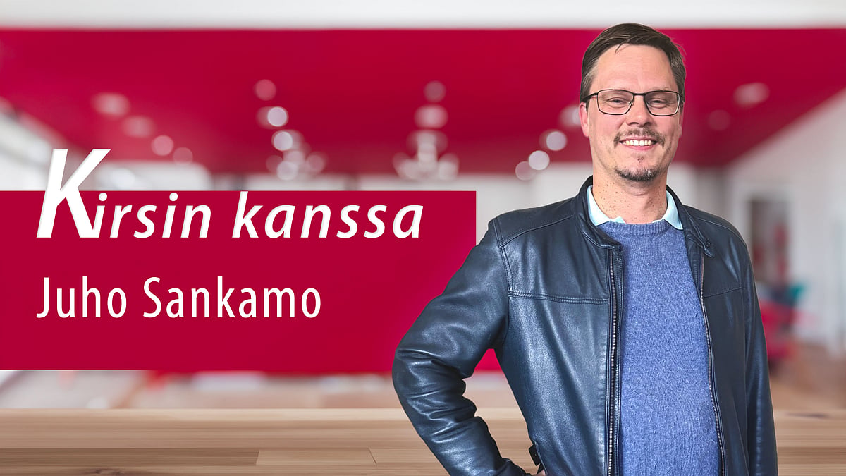 Kirsin kanssa -podcastissa Juho Sankamo.