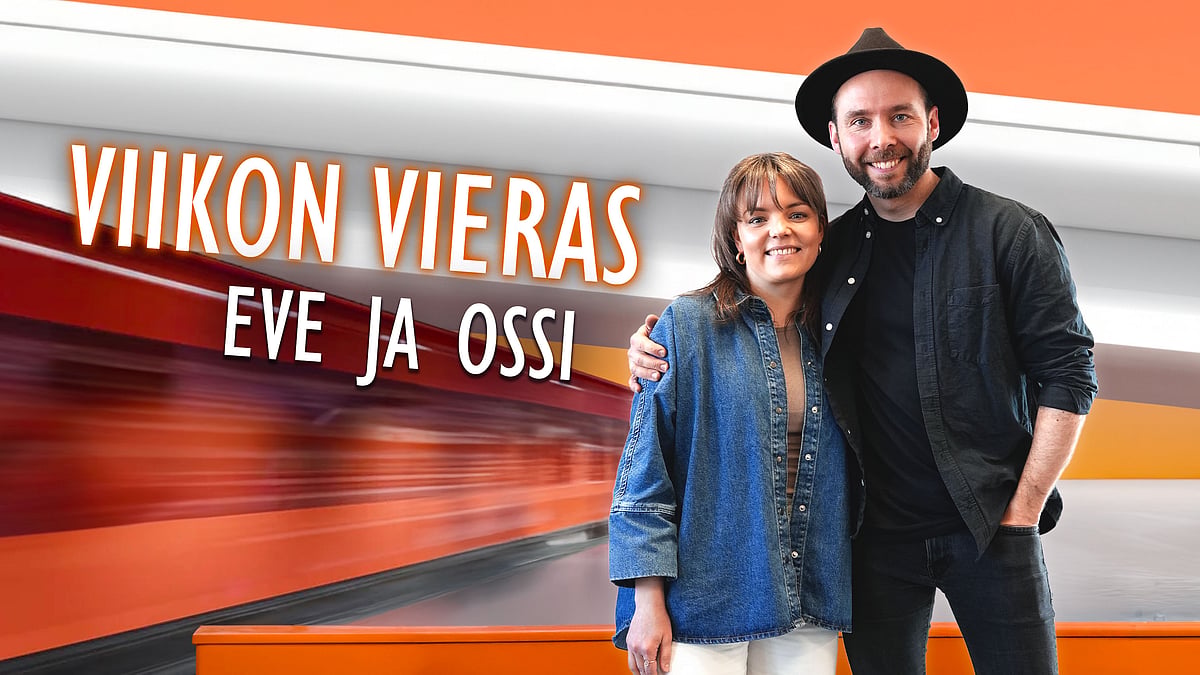 Viikon vieras -podcastissa vierailevat muusikkot Eve ja Ossi Mäki-Reini.