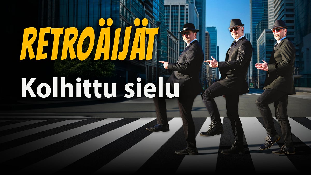 Retroäijät - Kolhittu sielu - Jori Asikainen, Hannu Salo ja Kimmo Nykänen