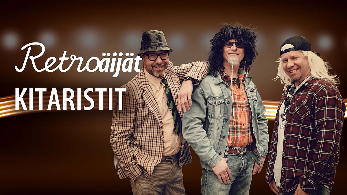 Retroäijät-podcastissa aiheena kitaristit.
