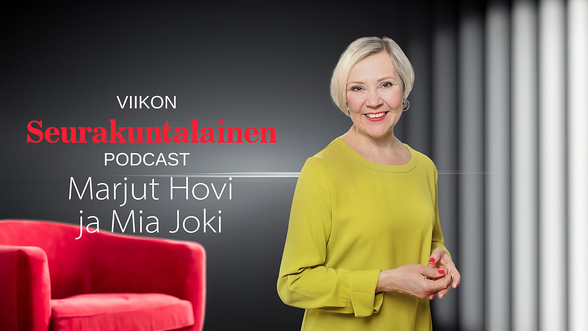 Seurakuntalainen-podcastissa Marjut Hovi ja Mia Joki.
