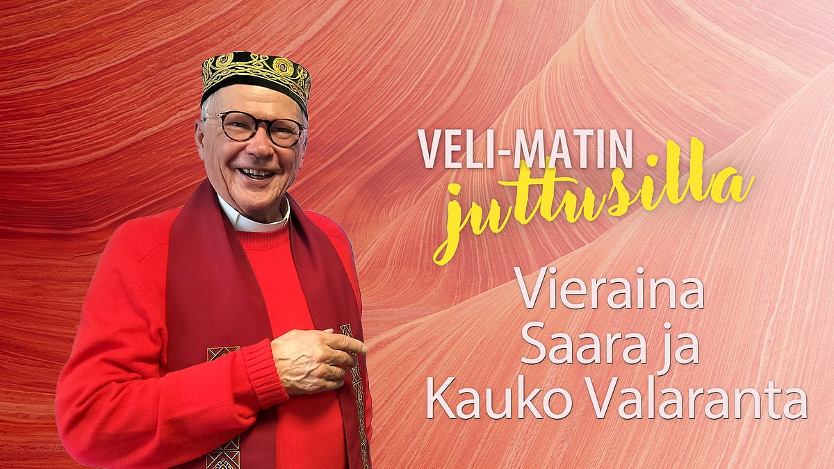 Juttusilla-podcastissa Saara ja Kauko Valaranta