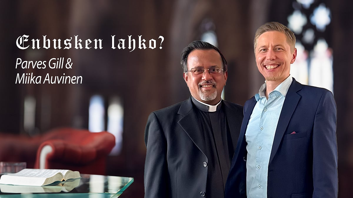 Enbusken lahko? -podcastissa vieraina Miika Auvinen ja Parves Gill.