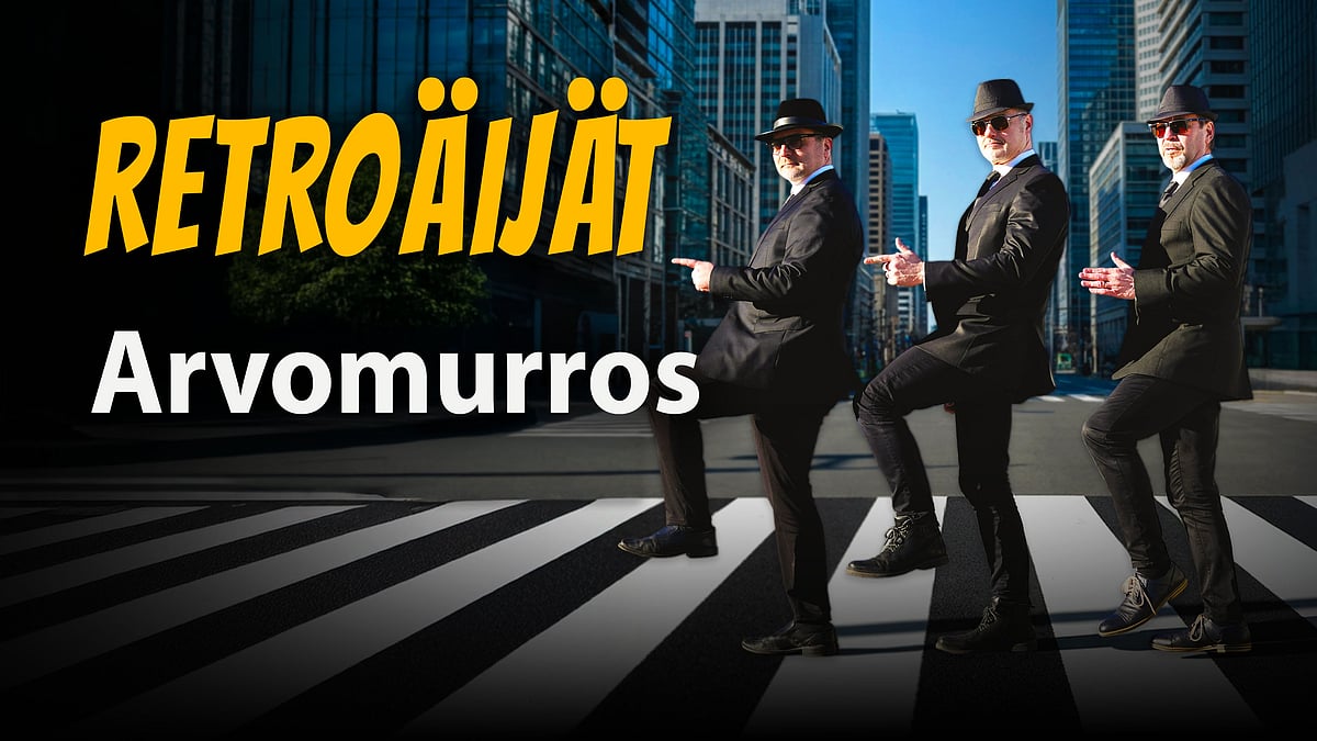 Retroäijät - Arvomurros - Jori Asikainen, Hannu Salo ja Kimmo Nykänen