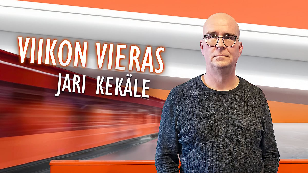 Radio Dein Viikon vieraana on Jari Kekäle.