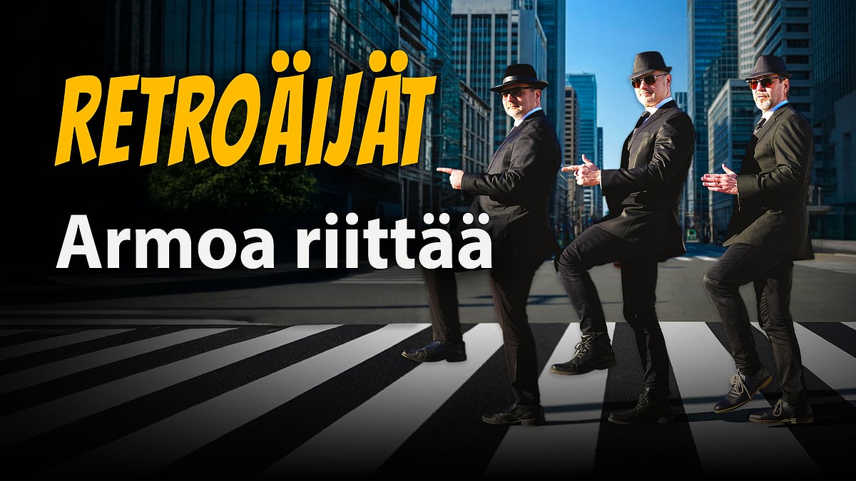 Retroäijät - Armoa riittää - Jori Asikainen, Hannu Salo ja Kimmo Nykänen