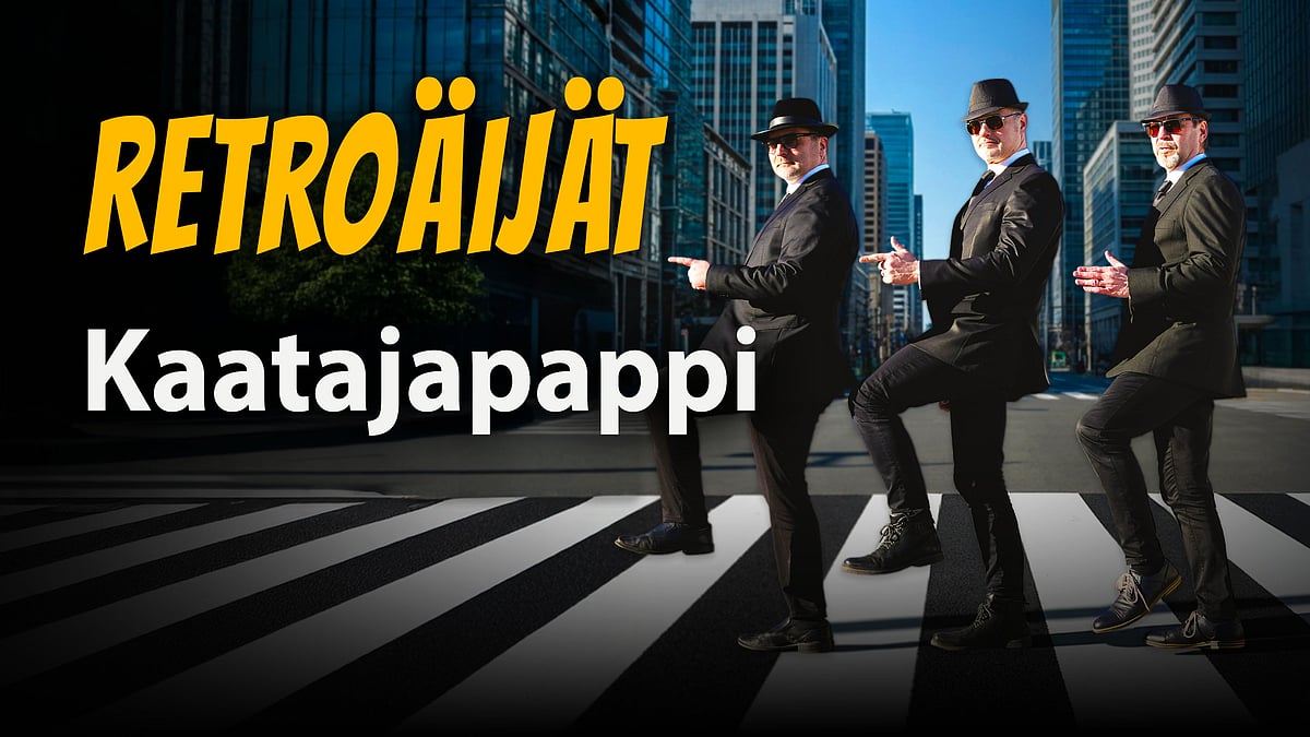 Retroäijät - Kaatajapappi - Jori Asikainen, Hannu Salo ja Kimmo Nykänen
