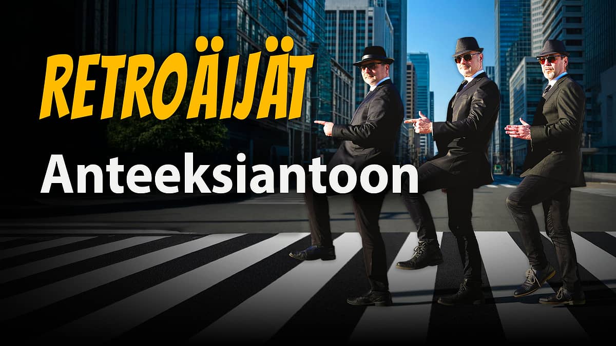 Retroäijät - Anteeksiantoon - Jori Asikainen, Hannu Salo ja Kimmo Nykänen