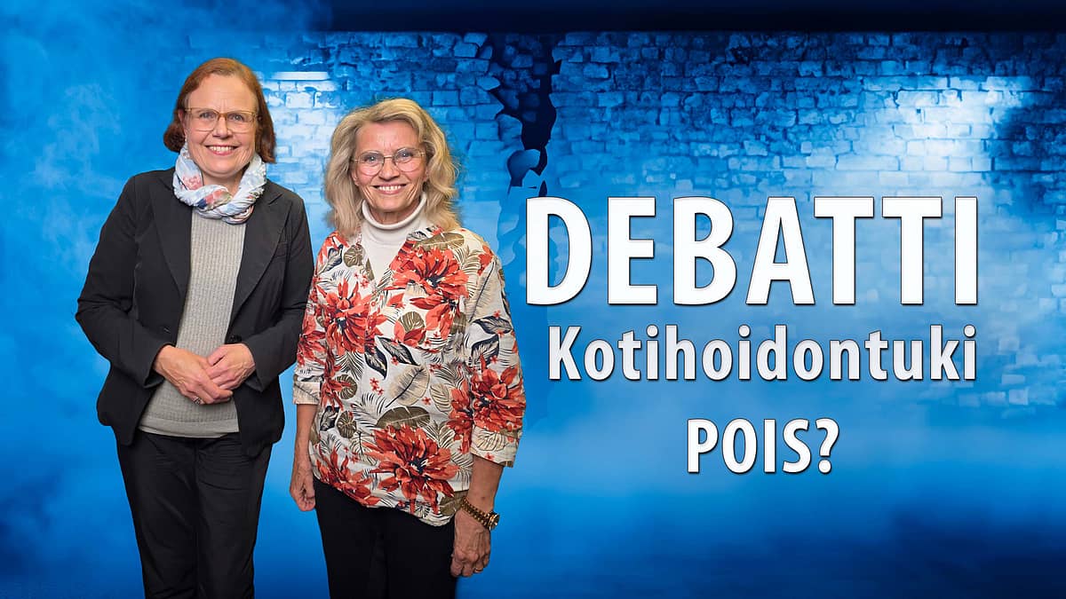 Mia Laiho ja Päivi Räsänen Viikon Debatissa