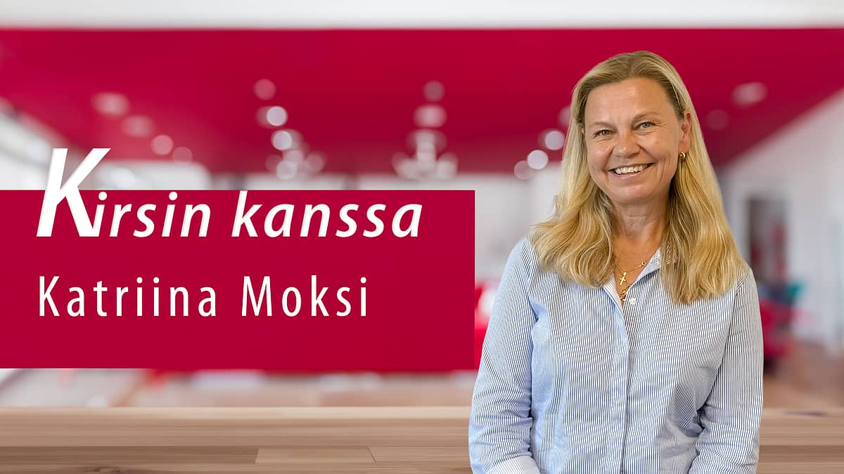 Kirsin kanssa Katriina Moksi