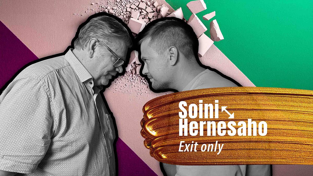 Soini ja Hernesaho -podcastissa aiheina tatuoinnit, kuolemanpelko ja tekoäly.