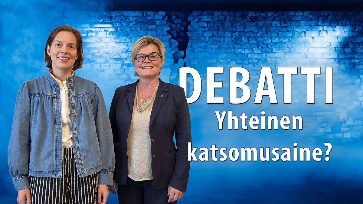 Debatti - Yhteinen katsomusaine Mari Holopainen ja Sari Tanus