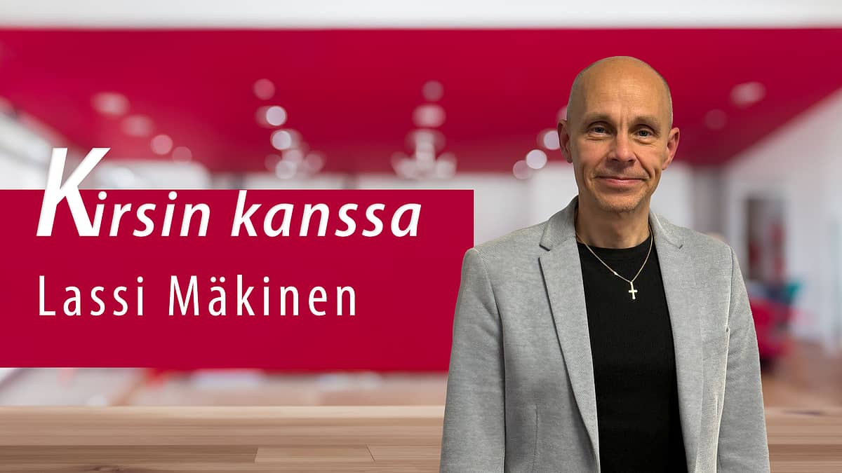 Kirsin kanssa Lassi Mäkinen