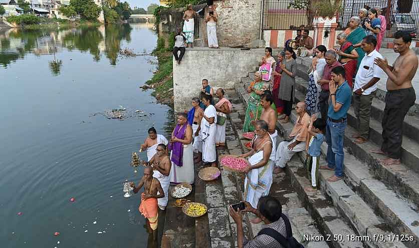 கும்பகோணத்தில் காவிரி நீருக்கு வரவேற்பு