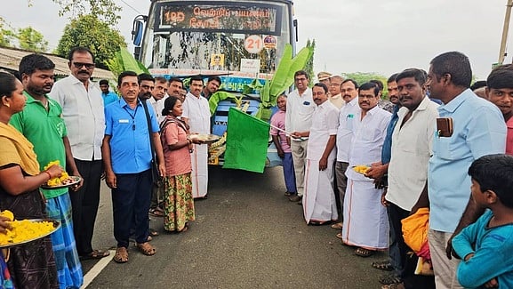 எல்லமடையில் நிறுத்தப்பட்ட அரசுப் பேருந்து சேவை தொடக்கம்