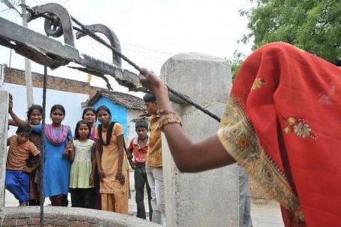 Right to Food activists are alleging that Jharkhand is the only state among the 10 drought-hit ones which is not providing mid-day meals to children
Credit:Meeta Ahlawat