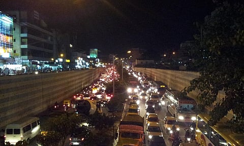 The total number of vehicles that enter Delhi daily is almost equal to the number that is registered in the city