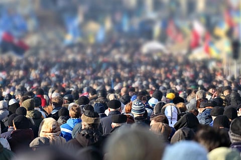 A mass movement that has overlapped with the union protest