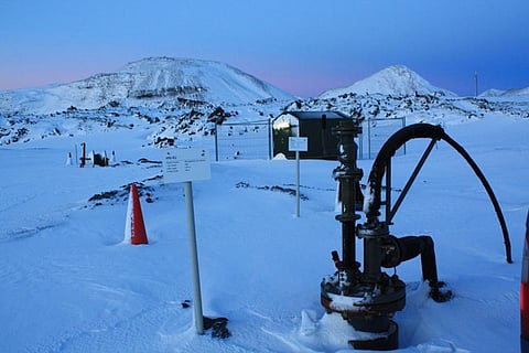 However, scientific opinion had it up to now that converting CO₂ from a gas to a solid (known as mineralisation) would take thousands (or tens of thousands) of years, and would be too slow to be used on an industrial scale (Credit: Author has provided the image)

 