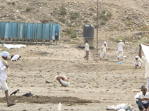 About 52.1 per cent of people in rural India still choose open defecation Credit: SuSanA Secretariat/ Flicker