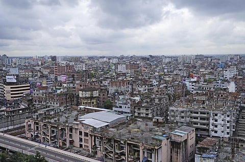 A 9 magnitude earthquake would cause widespread damage in a densely populated city such as Dhaka (Photo credit: iStock)
