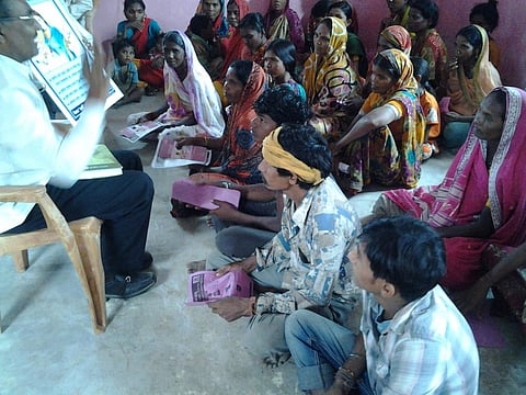 Local youths would conduct Information Education and Communication (IEC) activities in vulnerable areas. Credit: CDC Global/Flicker