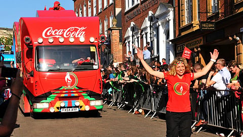 Coca-Cola was the official sponsor of the London 2012 Olympic Torch Relay (Credit: iStock Images)