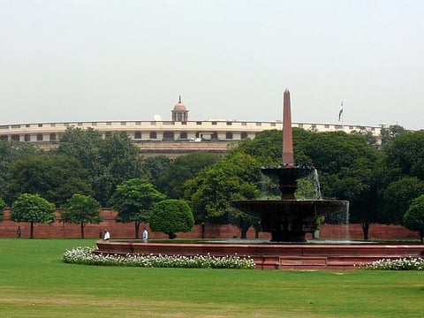 Parliament House, New Delhi  Credit: Flickr