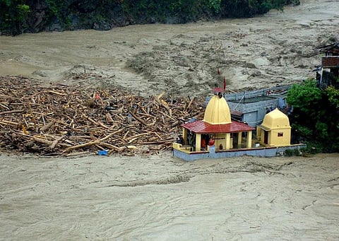 On June 16, 2013, extreme rains led to a disaster in Uttarakhand (Credit: Indian Army)