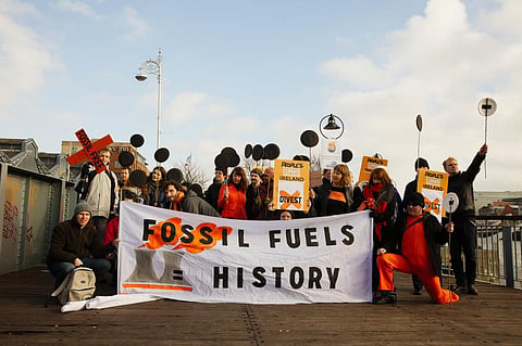 Humanity must be ready for fossil fuels to run out. Credit: Trocaire / Flicker